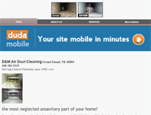 Tablet Screenshot of myairducts.com